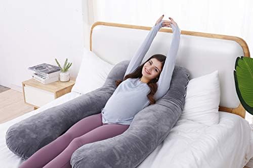 Pregnancy Pillow, U Shaped Full Body Pillow, Support and Maternity Pillow - Image 6