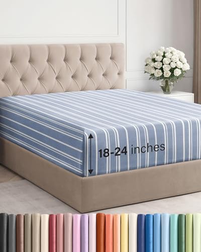 CGK Linens Extra Deep Queen Fitted Sheet by CGKUnlimited