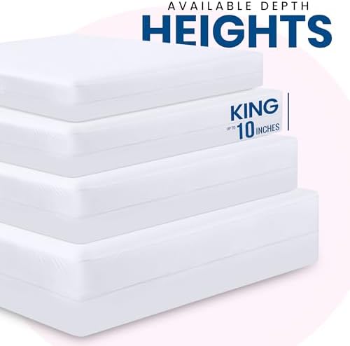 Waterproof Zippered Mattress Protector King Size - Image 2