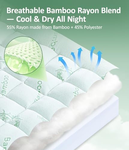 Fracho Ultra Soft Queen Mattress Topper - Image 2