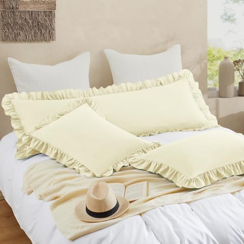 Ruffled Pillow Cases, Body 20"x54" - Image 4