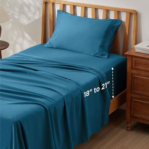 Bedsure Deep Pocket Twin Sheets Set by BEDSURE
