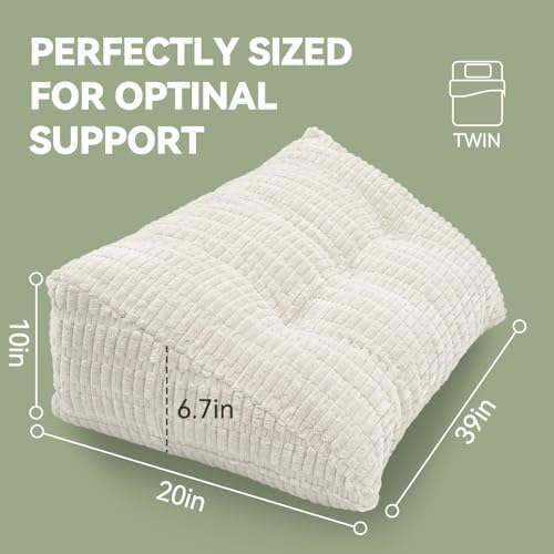 Headboard Pillow Twin Triangular Bed Wedge Pillow - Image 2