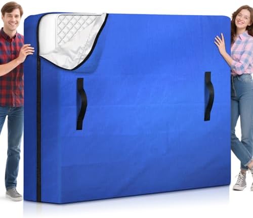 Extra Thick Mattress Bags for Moving and Storage, King Size by BlissTrends