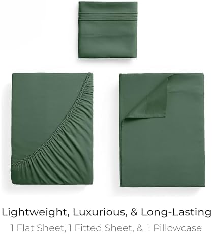 Mellanni Iconic 3-Piece, Ultra Soft Sheet Set - Image 3