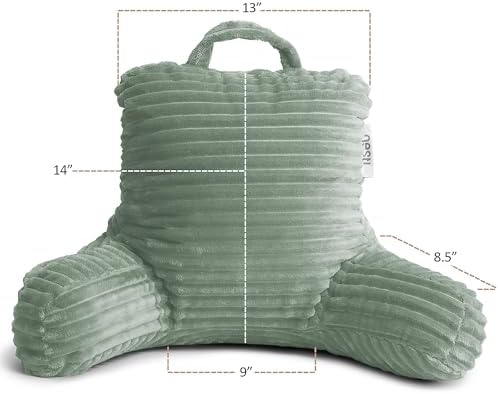 Nestl Sage Green Reading Pillow - Image 3
