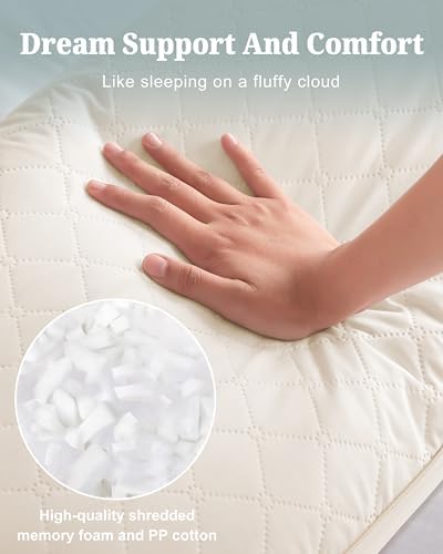 YZ HOME Long Body Pillow for Adults, Firm Body Pillow Shredded Memory Foam - Image 4