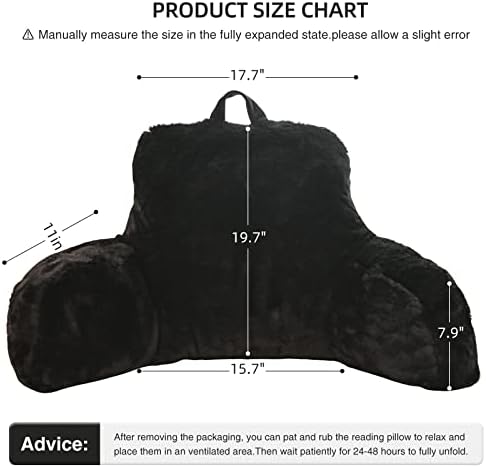 Aimuan Reading Pillow Bed Rest Wedge Large Adult Backrest Pillow - Image 3