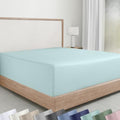 Natural 100% Cotton Sateen Twin XL Fitted Sheets Adjustable Bed by CaliforniaDesignDen