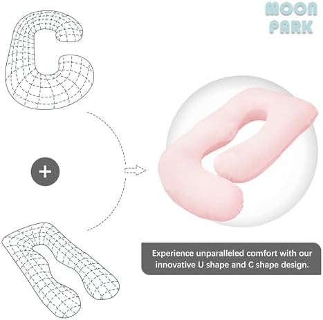 MOON PARK Pregnancy Pillows for Sleeping - Image 5