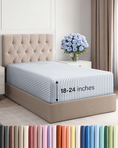CGK Linens Deep Twin XL Fitted Sheet by CGKUnlimited