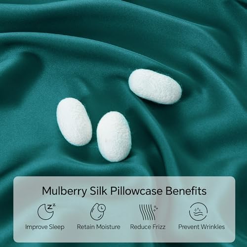INFIIXSO Mulberry Silk Pillow Cases King Size - Image 2