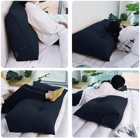 WOWMAX Wedge Headboard Pillow Full Reading Pillow - Image 3