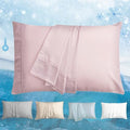 Cooling Pillow Cases Set of 2, King Size Cool Pillowcases by Unknown