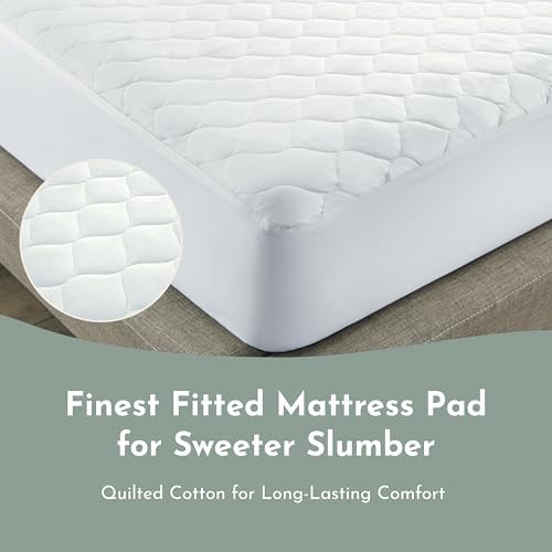 100% Cotton Organic Mattress Protector | Breathable & Noiseless Quilted GOTS - Image 4