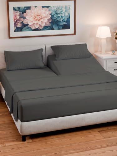 Flex Top Split Head King 4 Piece Sheet Set - Image 2