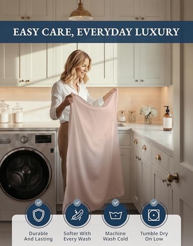 LANE LINEN King Size Deep Pocket Sheets 100% Egyptian Cotton - Image 7