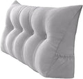 Peachwell Handmade Headboard Pillow- Triangular Wedge Support Large Bolster by PEACHWELL
