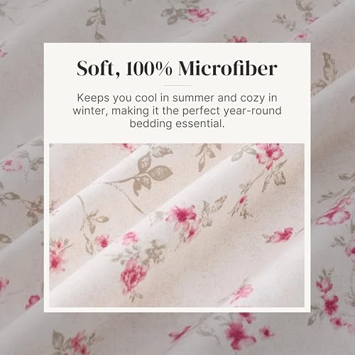 Modern Threads Printed 3-Piece Extra Soft Bedding Sheets & Pillowcase Set - Image 5
