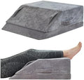 2 Heights Leg Elevation Pillow Blood Circulation, L 24" by JAKOOLA