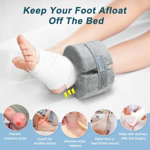 Foot Elevation Pillow Ankle Protector Support Elevated Foot Heel Pillow - Image 6