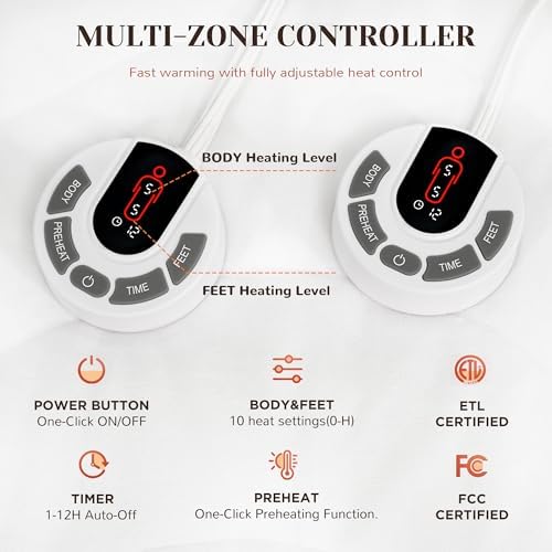 GOTCOZY Heated Mattress Pad King Size-Heated Pad - Image 3