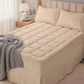 OLANLY Twin Quilted Fitted Mattress Pad, Down Alternative Fill by OLANLY