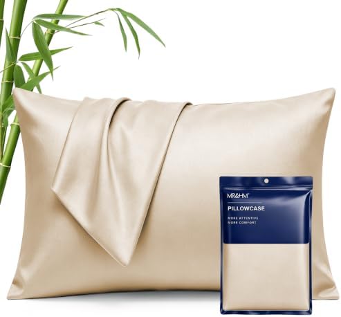 MR&HM 13"x18" Travel Pillowcase 2 Pack, Cooling & Breathable by MRHM