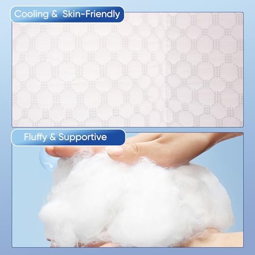 Cooling Knee Pillow for Side Sleeper, 100% Cooling Fabric Pillow for Between - Image 6