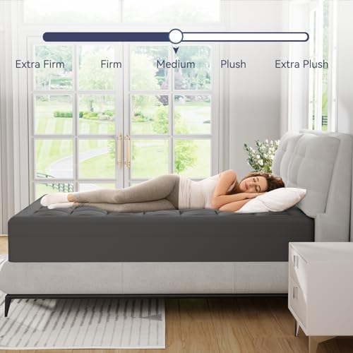 ELEMUSE 3 Inch Twin Dual Layer Memory Foam Mattress Topper - Image 5
