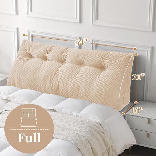 Sasttie Headboard Pillow Full, Wedge Pillow Headboard - Image 5