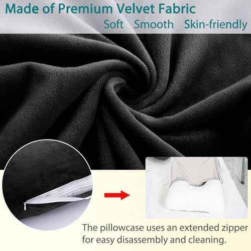 Shredded Memory Foam U Shaped Pregnancy Pillow - Image 6