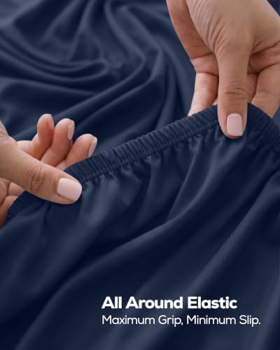 Queen Fitted Sheet, Ultra Soft Fits Up to 15 Inch Deep Pocket - Image 5