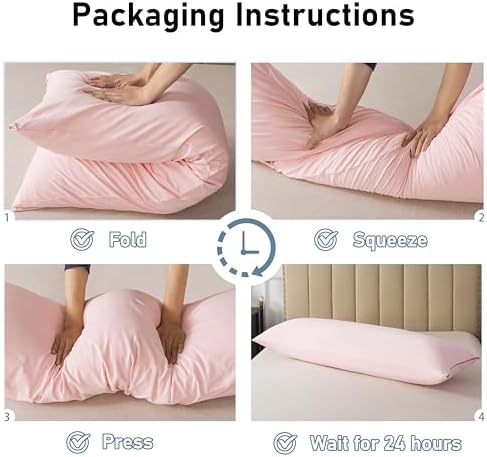 WhatsBedding Memory Foam Body Pillow - Image 7