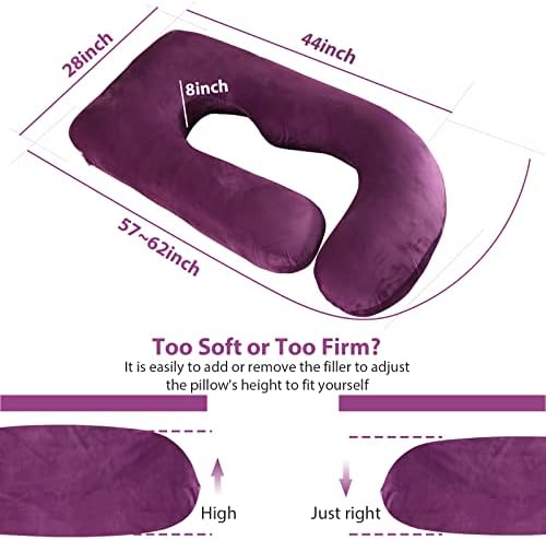 BATTOP Pregnancy Pillows for Sleeping- U Shaped Full Body Maternity Pillow - Image 5