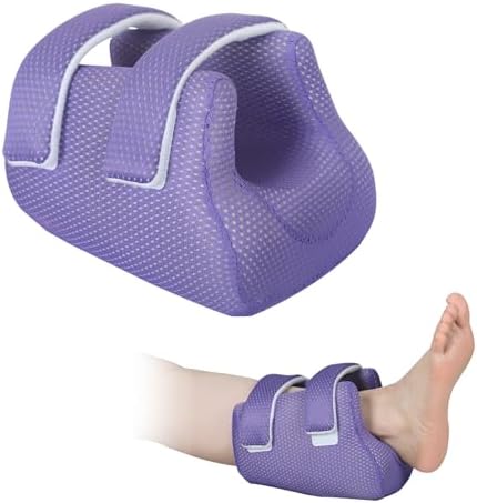 3D Heel Protectors for Pressure Sores, Ankle Elevation Pillow Foot Support by Ehucon