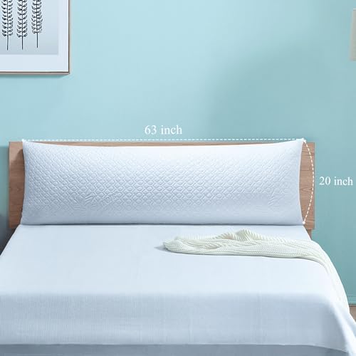 Rainmr Extra Long Body Pillow Memory Foam 160x50cm – Body Pillows - Image 4