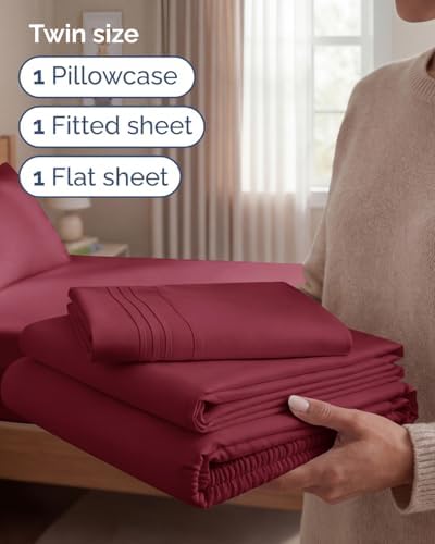 Twin Size 3 Piece Sheet Set - Image 3