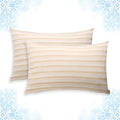 Cooling Pillow Case Covers Only, Standard Size Set of 2 by AilemeiDirect