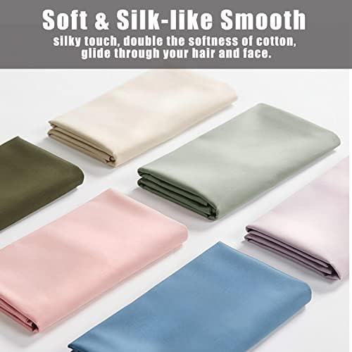 Pillow Cases King Size 2 Pack, Bamboo Rayon Cooling Pillowcases - Image 6
