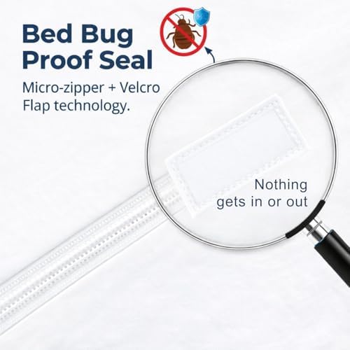 Guardmax Twin Mattress Protector Zippered, Bed Bug Mattress Cover - Image 3