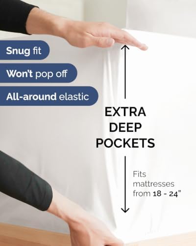 Extra Deep Flex Top Split Head King Sheet Set - Image 4