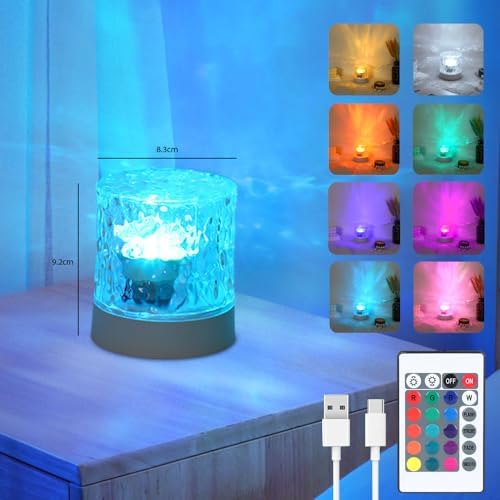Vcwtty Ocean Wave Projector, 16 Colors Northern Lights, Remote by VcwttyUS