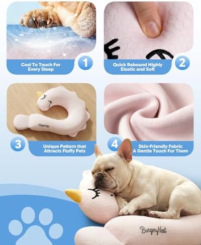 BurgeonNest Cooling Small Dog Pillow - Image 6
