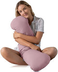 SleepCloud Weighted Body Pillow 6.5lbs, Cooling Tencel Cover, 41” x 10” by SleepCloudBodyPillows