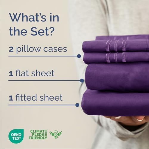 Queen Size 4 Piece Sheet Set - Image 2