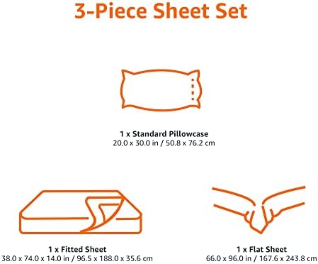 Amazon Basics Lightweight Breathable Wrinkle-Free Brushed Microfiber 3-Piece - Image 6