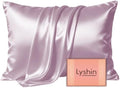 LYSHIN Silk Pillow Cases Standard Size by LYSHINSILKPILLOWCASES