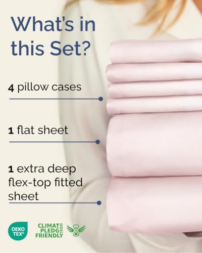 Extra Deep Flex Top Split Head King Sheet Set - Image 2