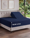 CGK Linens Extra Deep Flex Top Split Head King Fitted Sheet by CGKUnlimited